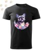 Francia Bulldog (26) mintás Férfi-unisex póló - Több színben