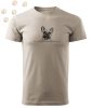 Francia Bulldog (2) vonalmintás Férfi-unisex póló - Több színben