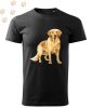 Golden Retriever (10) mintás Férfi-unisex póló - Több színben