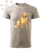 Golden Retriever (10) mintás Férfi-unisex póló - Több színben