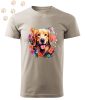 Golden Retriever (15) mintás Férfi-unisex póló - Több színben