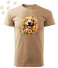 Golden retriever (16) mintás Férfi-unisex póló - Több színben