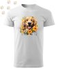 Golden retriever (16) mintás Férfi-unisex póló - Több színben