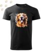 Golden retriever (21) mintás Férfi-unisex póló - Több színben