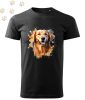 Golden Retriever (23) mintás Férfi-unisex póló - Több színben