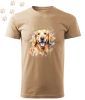 Golden Retriever (24) mintás Férfi-unisex póló - Több színben