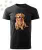 Golden Retriever (32) mintás Férfi-unisex póló - Több színben