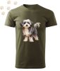 Havanese (02) mintás Férfi-unisex póló - Több színben