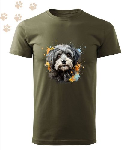 Havanese (08) mintás Férfi-unisex póló - Több színben