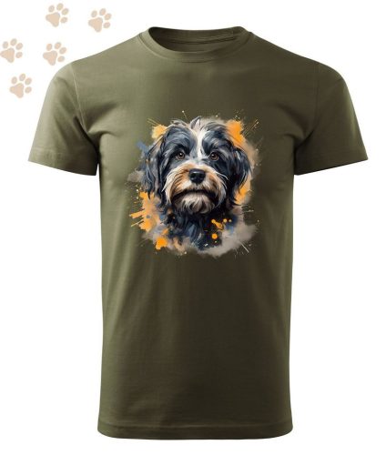 Havanese (09) mintás Férfi-unisex póló - Több színben