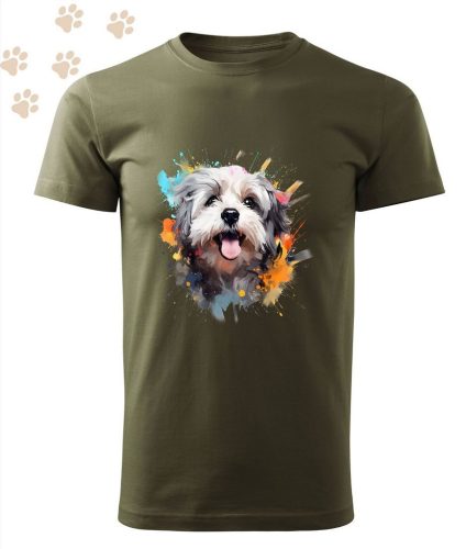 Havanese (10) mintás Férfi-unisex póló - Több színben