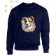 Jack Russell Terrier (01) mintás kereknyakú pulóver - Több színben