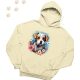 Jack Russell Terrier (02) mintás kapucnis pulóver - Több színben