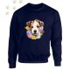 Jack Russell Terrier (04) mintás kereknyakú pulóver - Több színben