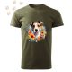 Jack Russell Terrier (05) mintás Férfi-unisex póló - Több színben
