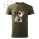 Jack Russell Terrier (09) mintás Férfi-unisex póló - Több színben