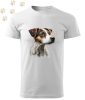 Jack Russell Terrier (09) mintás Férfi-unisex póló - Több színben