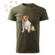 Jack Russell Terrier (10) mintás Férfi-unisex póló - Több színben