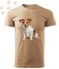 Jack Russell Terrier (10) mintás Férfi-unisex póló - Több színben