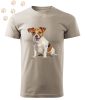 Jack Russell Terrier (10) mintás Férfi-unisex póló - Több színben