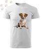 Jack Russell Terrier (11) mintás Férfi-unisex póló - Több színben