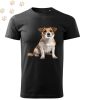 Jack Russell Terrier (14) mintás Férfi-unisex póló - Több színben