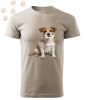 Jack Russell Terrier (14) mintás Férfi-unisex póló - Több színben