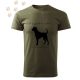 Labrador (03) mintás Férfi-unisex póló - Több színben