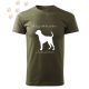 Labrador (04) mintás Férfi-unisex póló - Több színben