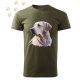 Labrador (11) mintás Férfi-unisex póló - Több színben