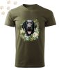 Labrador (25) mintás Férfi-unisex póló - Több színben