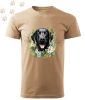 Labrador (25) mintás Férfi-unisex póló - Több színben