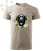 Labrador (25) mintás Férfi-unisex póló - Több színben
