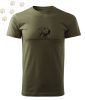 Labrador (2) vonalmintás Férfi-unisex póló - Több színben