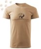 Labrador (2) vonalmintás Férfi-unisex póló - Több színben