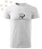 Labrador (2) vonalmintás Férfi-unisex póló - Több színben