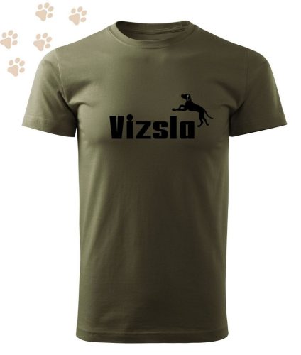 Magyar Vizsla (2) feliratos Férfi-unisex póló - Több színben