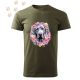Német Dog (04) mintás Férfi-unisex póló - Több színben