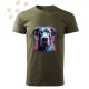 Német Dog (12) mintás Férfi-unisex póló - Több színben