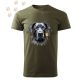Német Dog (14) mintás Férfi-unisex póló - Több színben