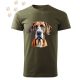 Német Dog (17) mintás Férfi-unisex póló - Több színben