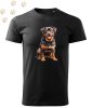 Rottweiler (03) mintás Férfi-unisex póló - Több színben