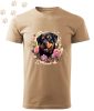 Rottweiler (05) mintás Férfi-unisex póló - Több színben