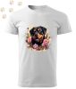 Rottweiler (05) mintás Férfi-unisex póló - Több színben