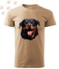 Rottweiler (08) mintás Férfi-unisex póló - Több színben