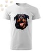 Rottweiler (08) mintás Férfi-unisex póló - Több színben