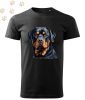 Rottweiler (09) mintás Férfi-unisex póló - Több színben