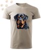 Rottweiler (09) mintás Férfi-unisex póló - Több színben