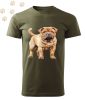 Shar Pei (01) mintás Férfi-unisex póló - Több színben