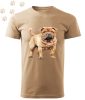 Shar Pei (01) mintás Férfi-unisex póló - Több színben